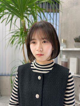 エヴァン(HEVIN) タッセルボブ☆ココアブラウン☆