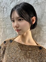 ロンドネートゥル 新潟(Lond naitre)&nbsp;レイヤー/顔まわり/オリーブグレージュ