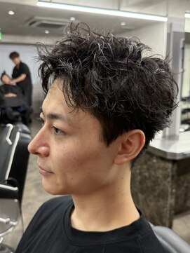 ニコ トウキョウ ロジック(nico TOKYO Logic) メンズスパイキーショートメンズパーマピンパーマ