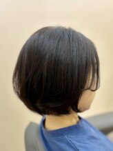 アンジュール コロレ(1//jour colore)&nbsp;菱形ボブスタイル