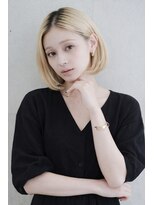 ヘアーディープ(hair deep)&nbsp;ハイトーンブリーチ×ボブ