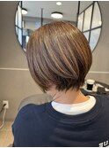 白髪染めを使わない！白髪ぼかしカラー！