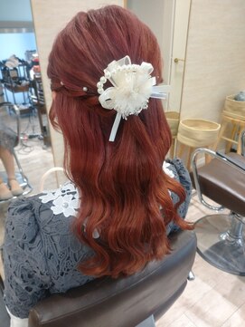 ランリ 金山 名古屋(Ranri) ハーフアップ