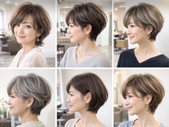 アイズ(I's)の写真/【心斎橋/ショートボブ特化サロン】SNSから予約殺到◇再現性の高いカット技術であなたらしさを引きだします