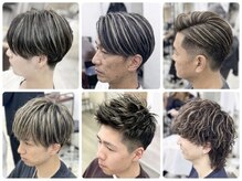 メンズサロンカット＆パーマEnhance相模原相武台前店【エンハンス】の雰囲気（学生からイケおじの方まで多種多様なハイライトが可能です！）