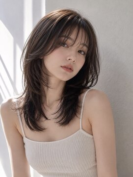 モードケイズ 調布店(MODE K's) ハッシュカット_顔周り韓国レイヤーカット前髪カット調布ウルフ