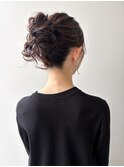 高めシニヨンスタイル