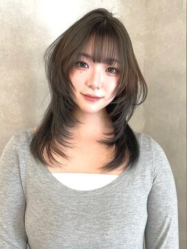 サーカス 町田(circus) ミルクティーブロンド/ダークブルー/デジタルパーマ/町田