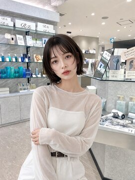 ルクス スマートサロン(Luxs SmartSalon) 顔周り表面レイヤーボブ