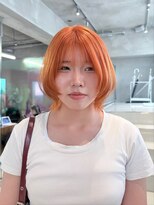 ローウェ 立川(Louwe) デザインカット×ブリーチカラー