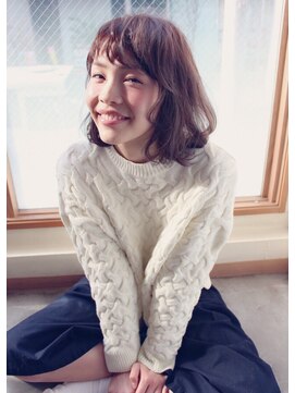 ローラン(LOERUN) ▼LOERUN▲カジュアルなのにどこかsweetなふんわりBOB