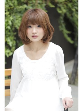 ロエナ(ROENA) クラシカルデジタルパーマバレイヤージュロブ