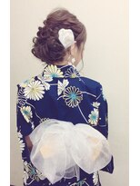 ビューティーサロンワタナベ 本店&nbsp;浴衣はんなりヘアーセット