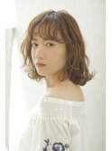 西宮/ハイライト/インナーカラー/小顔/大人可愛/ピンクベージュ
