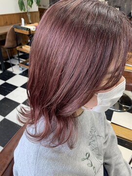 ヘアーデザインサロン スワッグ(Hair design salon SWAG) レッドバイオレット