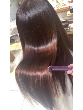 ヘアリゾートエーアイ 新宿西口店(hair resort Ai) カシスカラー×艶髪【ai 新宿　イルミナカラー】