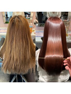 メテオラ(Meteor) 究極の極キラ髪質改善ストレート♪