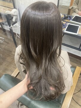 オロ(ORO) 【ORO】透明感イルミナカラー アッシュベージュ 浅見