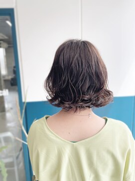 ピークス 千葉店(Peaks) デジパで外ハネBob☆