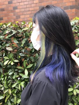 ネオヘアー 曳舟店(NEO Hair) インナーデザインカラー【瀬川】似合わせカット/ツートンカラー