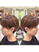 大人丸みショート