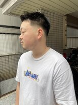 ウェルネス(Wellness)&nbsp;スパイラルツーブロックマッシュアップバングコンマヘア70