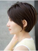 前髪なし大人ショートボブ20代30代40代【AIN.表参道】川原大地