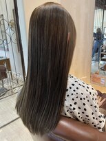 エニー(ENii) グロスストレート・アッシュオリージュミディアム