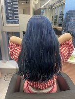 ジエクト カナウ(The Ect canow)&nbsp;ネイビーブルー/ターコイズブルー/オルチャンヘア/ハイトーン