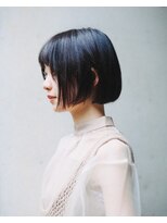 シアー(siar)&nbsp;ボブ　内巻きボブ　黒髪ボブ