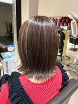 エヌアンドエーコンティ(N&A CONTi)&nbsp;くびレイヤー 大人ショート 外ハネボブ ハイライト