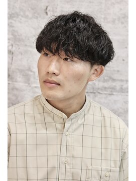 セメ(S’aimer) マッシュ×波巻きパーマ