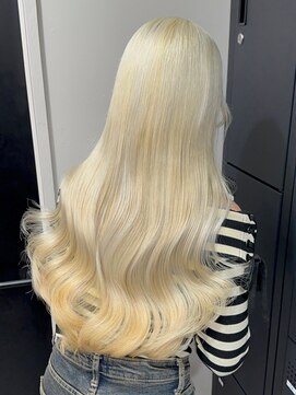 ベレーザ 渋谷(BELEZA) 6916韓国ブロンドハイライトグラデーション艶髪ハイトーンカラー