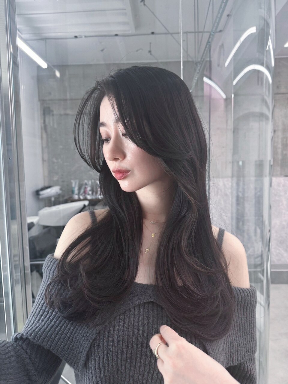 上品なくびれヘアで理想の女性像へ/髪質改善/骨格ヘア/似合わせ