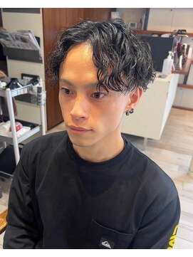 クラップス オル 金沢八景(CLAPS Ore) 波巻きパーマ波巻きスパイラルパーマツイストスパイラルパーマ