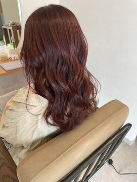 アムアム(amu_amu) 透明感抜群外国人風カラー★カット+イルミナカラー+うる艶TR