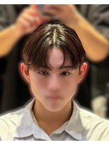 アルム オモテサンドウ(ALLM omotesando) 韓国ヘア コンマヘア ダウンパーマ メンズ 表参道