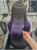 パープルグラデーションカラー