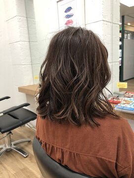 アメリ(Ameri) -Ameri-藤川☆万能ボブ×ラベンダー【浜町/ショート/髪質改善】