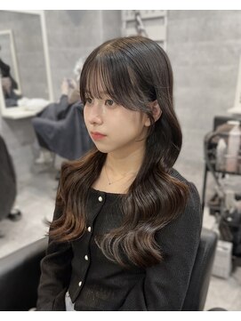 ベル(BEL) 【韓国風】20代、30代◎たぷっとヨシンモリ流れる顔まわりカット