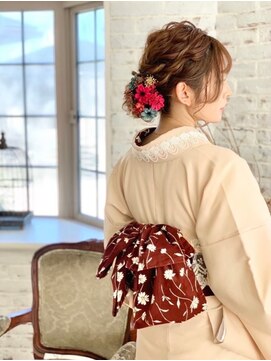 バサラ 新宿駅前店(VASARA) ゆるふわシニヨン