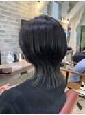 ウルフ×襟足カラー