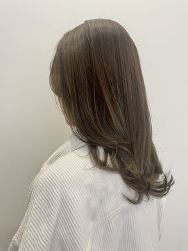 ゼンドットカラスマ(Zen.karasuma) レイヤーミディ×アッシュラベンダー