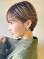 リノショアーズ 元町店(RINOSHORES)&nbsp;20代30代大人可愛い★小顔ボブ丸みショートウルフカット