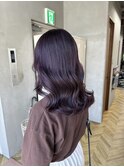 ディープパープル×セミロング