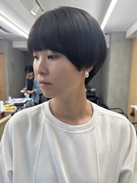 スミス 上野(smith) マッシュショート／髪質改善／イルミナカラー