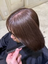 アソビ 表参道(ASOBI)&nbsp;白髪ぼかし/脱白髪染め/ブリーチなしダブルカラー