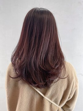 シオン(shion) ロングくびれヘア美髪韓国ヘア顔周りレイヤー_ba368171