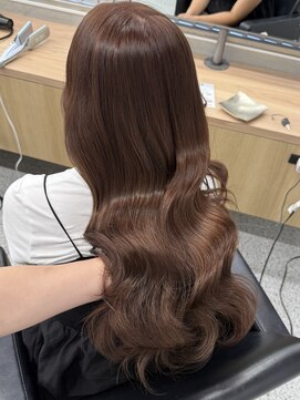 ペレ 渋谷(PELE) ミディアムヘア/暗めカラー/グランマッシュ/渋谷