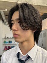 フィフス(fifth) ナチュラルセンターパートウルフニュアンスパーマシャドウパーマ